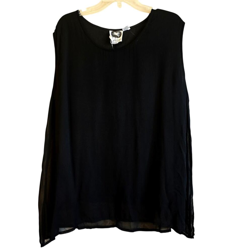 Vintage Pegasus black tank top size 3x